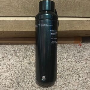 Sleek Black Water Bottle